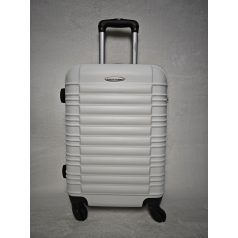   Maxell közepes méretű fehér bőrönd, 65cmx45cmx26cm-keményfalú
