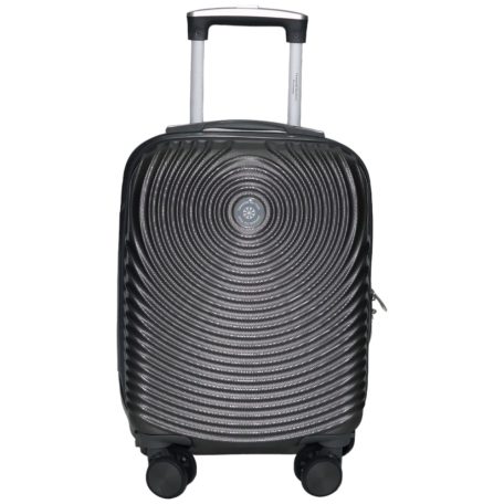 New Love grafit keményfalú bőrönd 56cm x 36cm x 21cm-kis méretű bőrönd