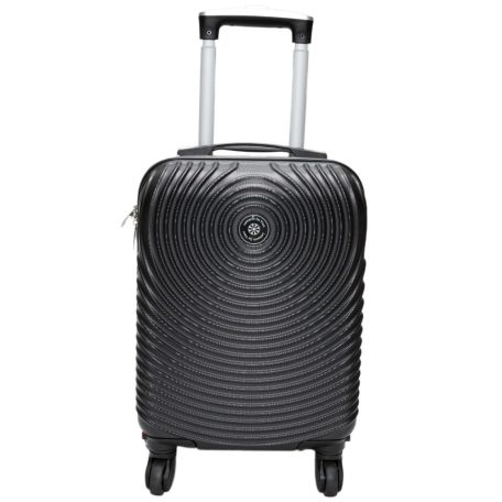 Love fekete keményfalú bőrönd 41cmx30cmx20cm-kis méretű kabin bőrönd