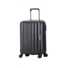   Aqua nagy méretű fekete bőrönd, 69cmx49cmx32cm-keményfalú