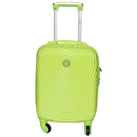 Love NEON Zöld keményfalú bőrönd 41cmx30cmx20cm-kis méretű kabin bőrönd
